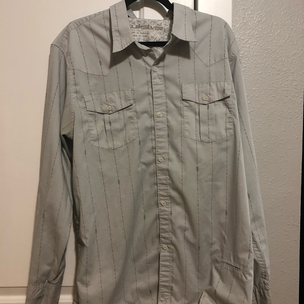 Quicksilver Western Style Shirt - Size XL